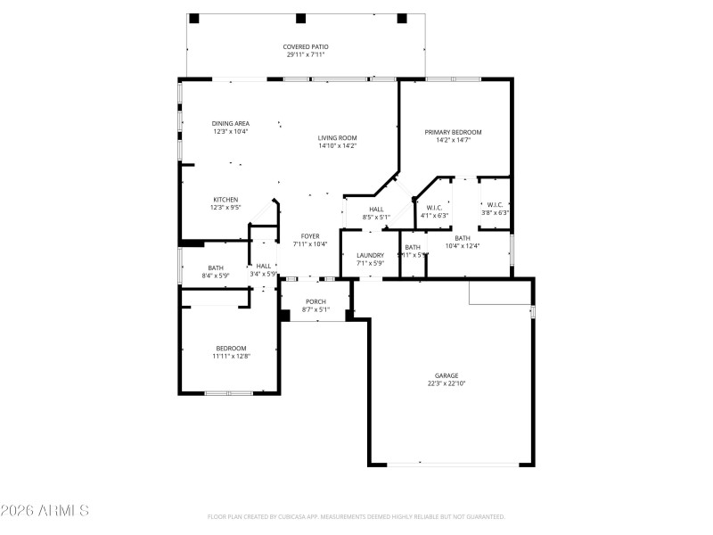 Floorplan with dimensions