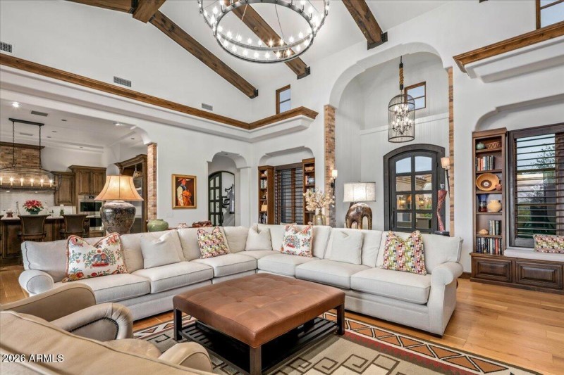 Living Room to Front Door