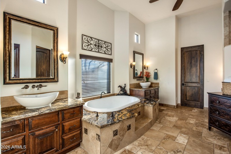 Master bathroom