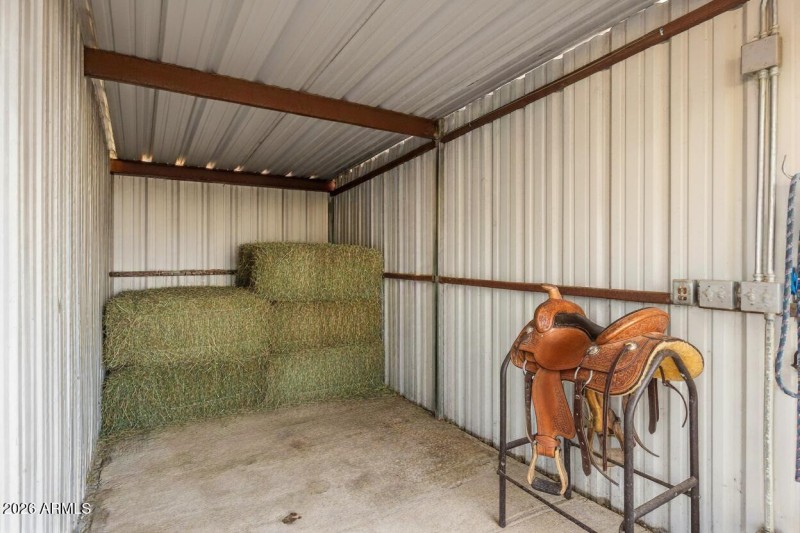 Feed/tack storage