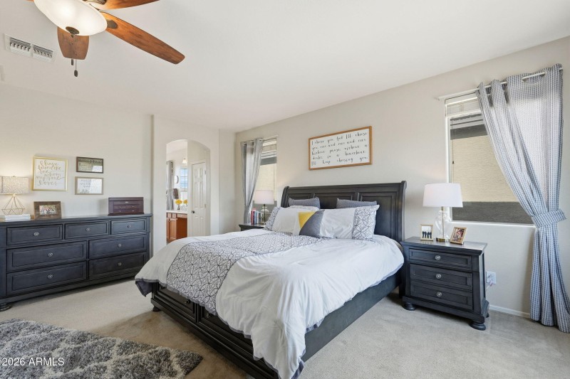 Upstairs Primary Bedroom