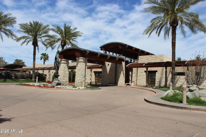 FRONT OF OCOTILLO GOLF CLUB