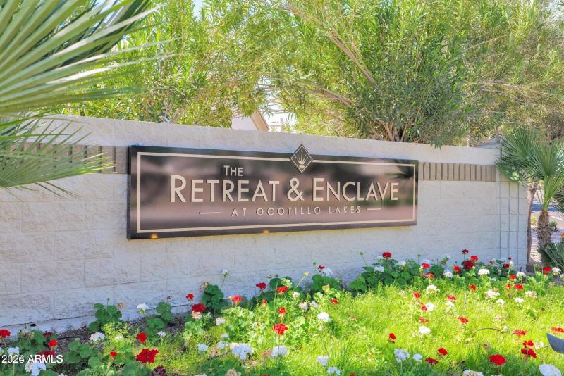 THE RETREAT & ENCLAVE AT OCOTILLO LAKES