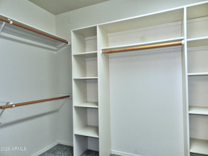 Master Walk-in Closet