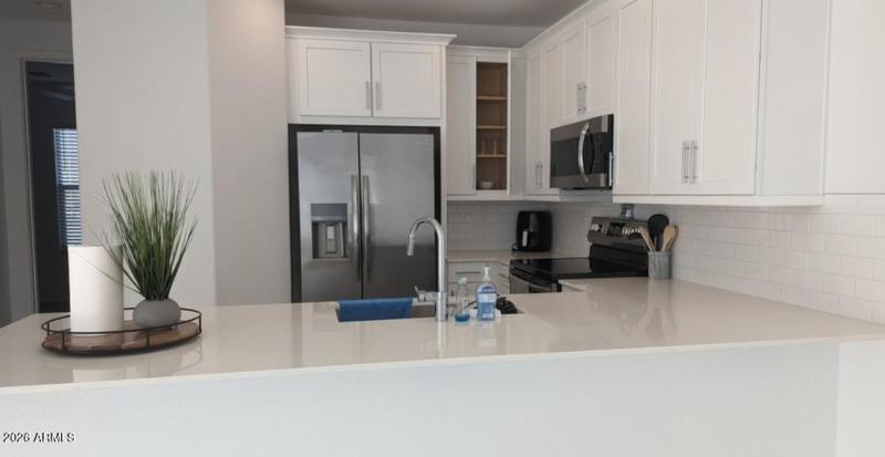 kitchen straight view