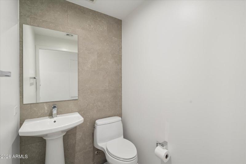 Stylish Guest Powder Room