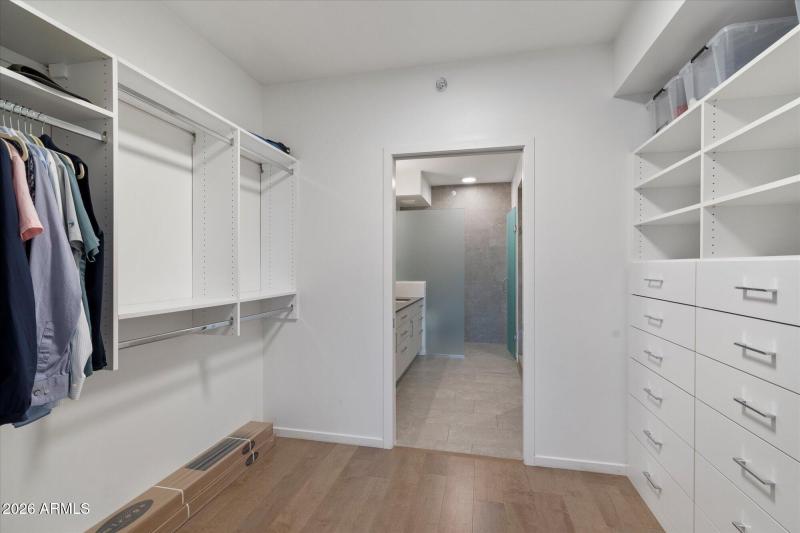 Custom Walk-In Closet