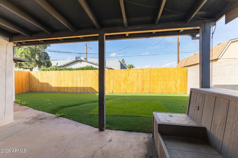 Back Yard of Main House