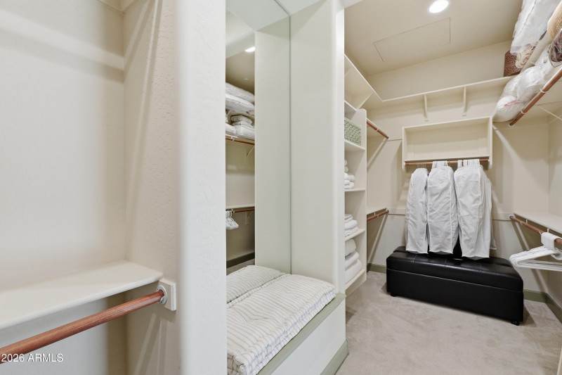 Primary Walk In Closet