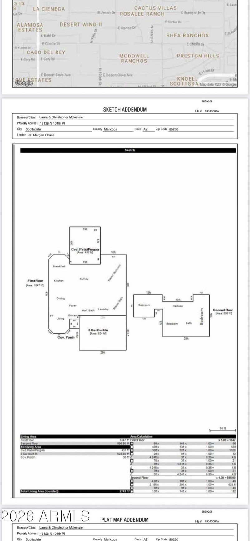 Apprasial Square Footage