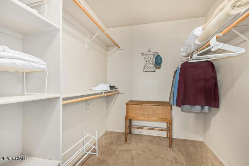 Walk-In Closet Storage