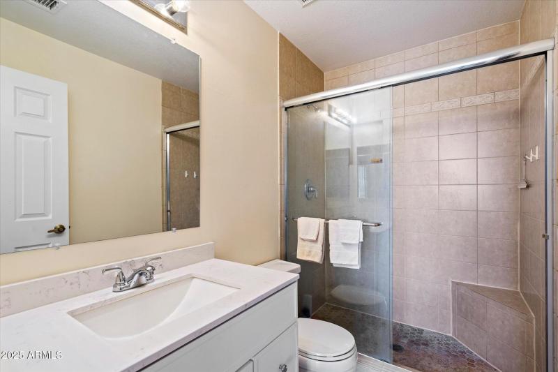 Updated Tile Shower Bath