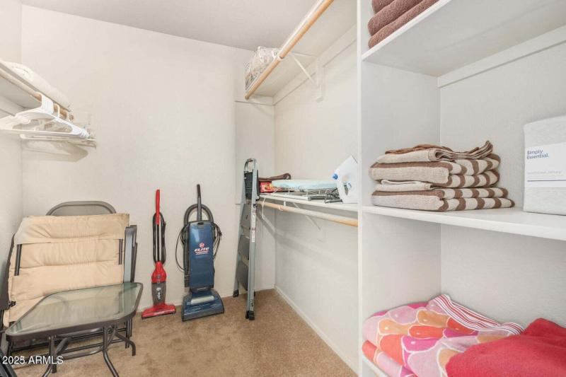 Spacious Closet Storage