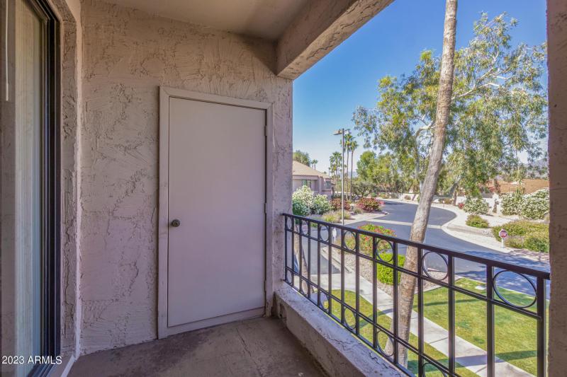 Covered Balcony Entry
