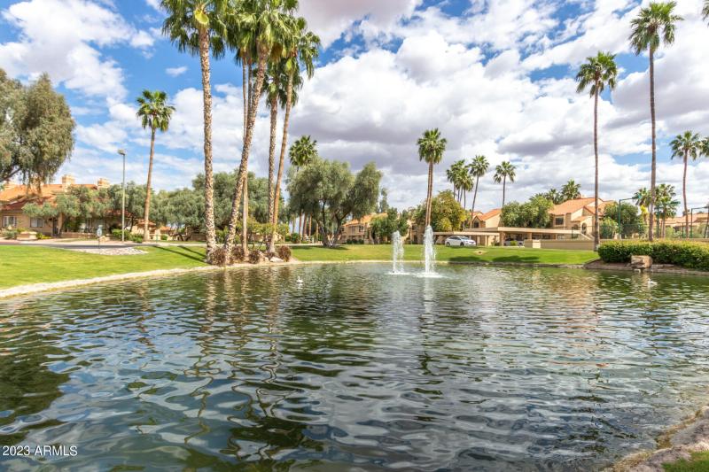 Scenic Community Lake