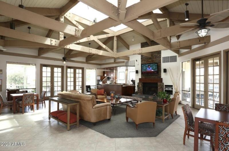 Community Clubhouse Interior