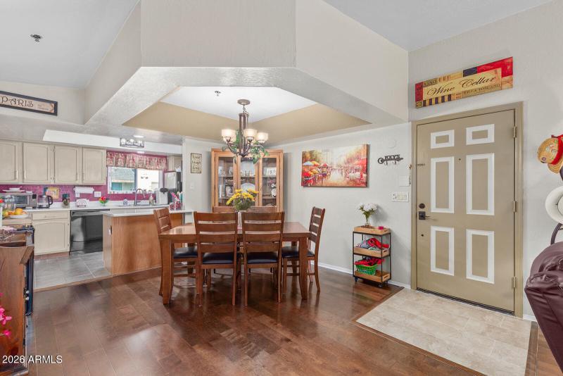 Wide open floor plan