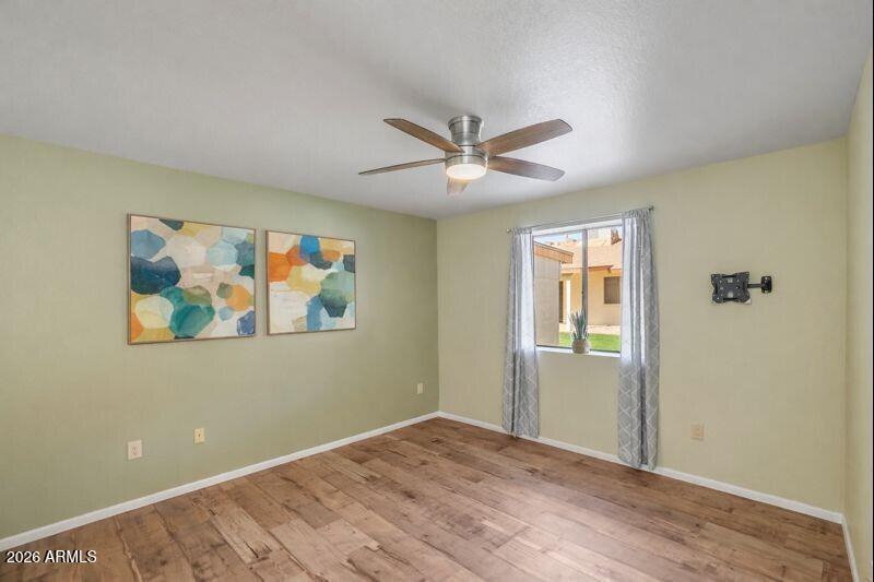 Primary Bedroom with Art