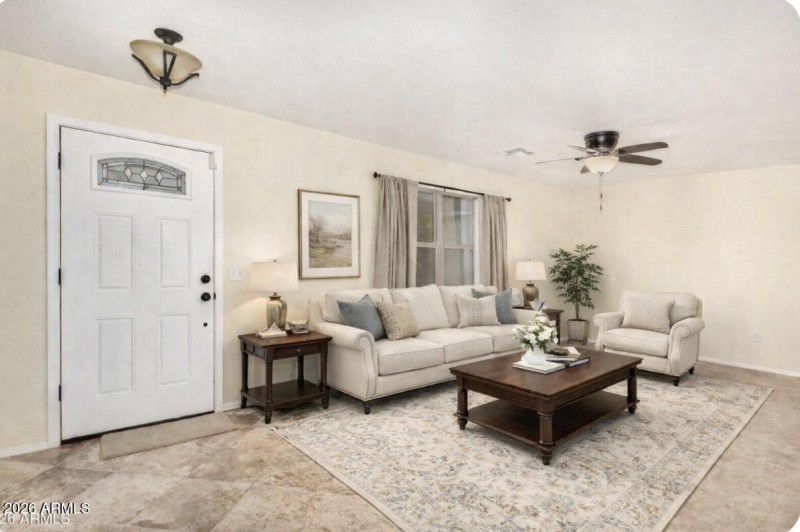 Virtually Staged- Entry