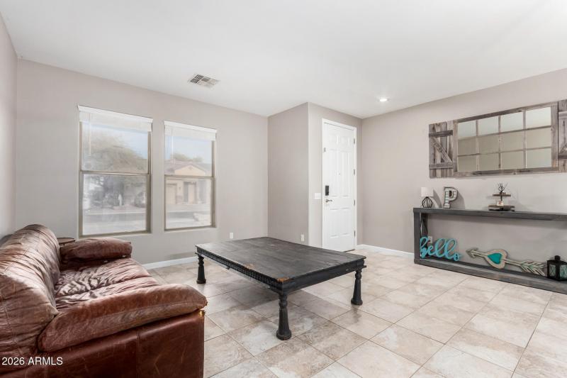 Entry and Living Room