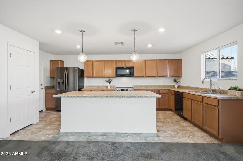 Large Kitchen island
