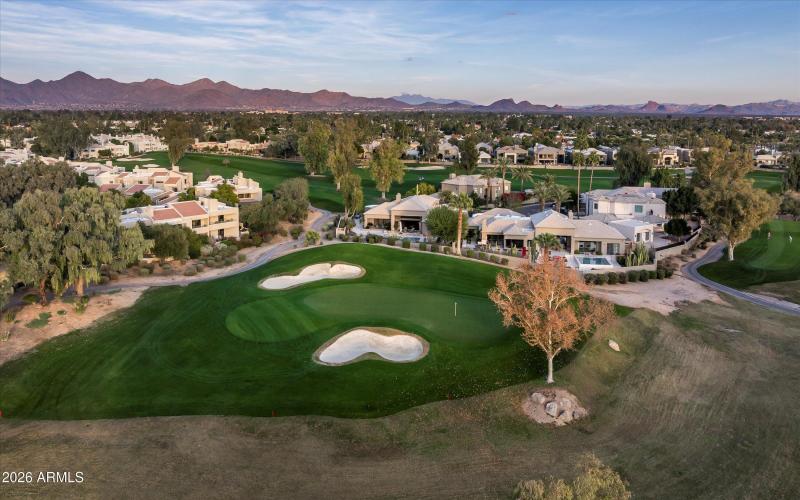 #1 Green of the Arroyo Course