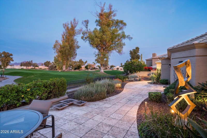 Patio off Guest Bedroom