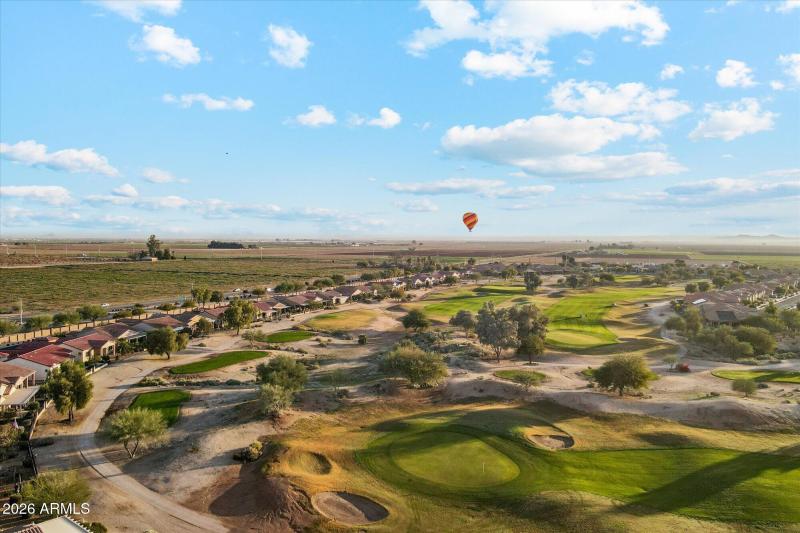 Aerial of Course and Area