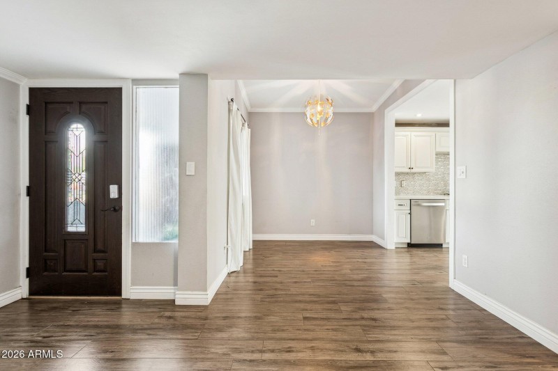 Use as casual dining or living space