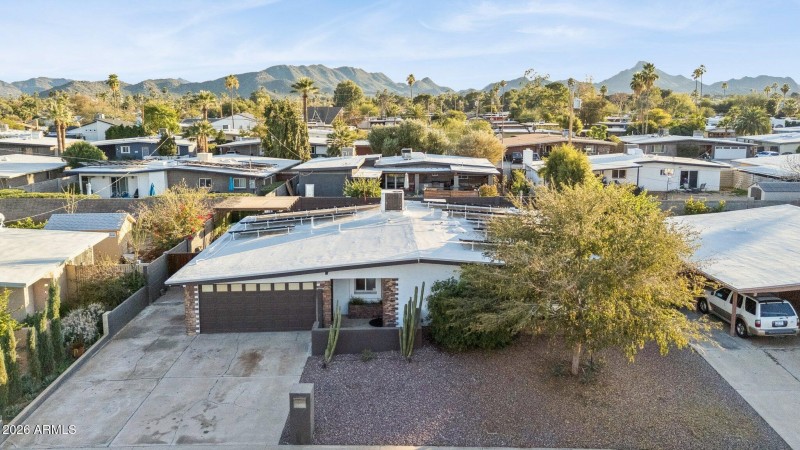 North/south exposure