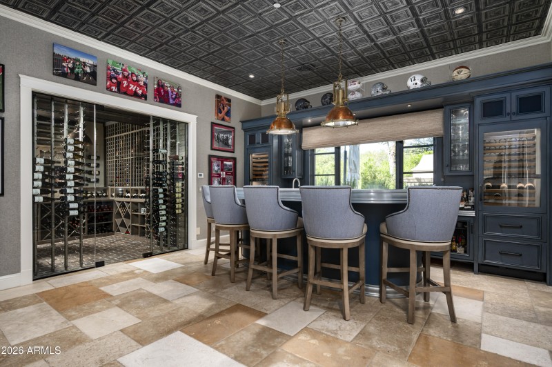Bar with Wine Cellar