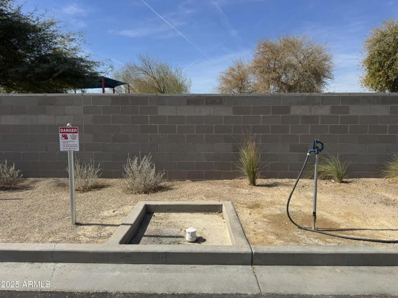 Community RV Dump Station