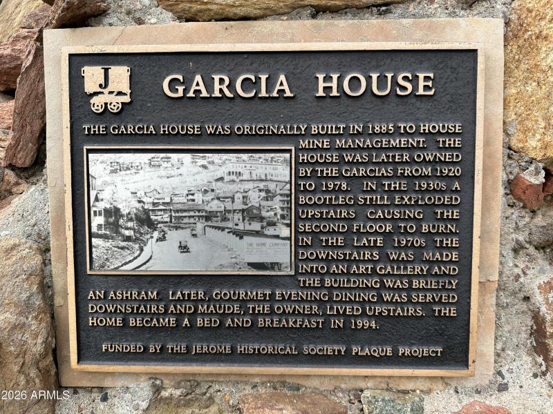 Historical Society Plaque