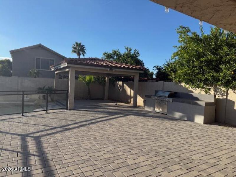 Backyard Entertainment Area