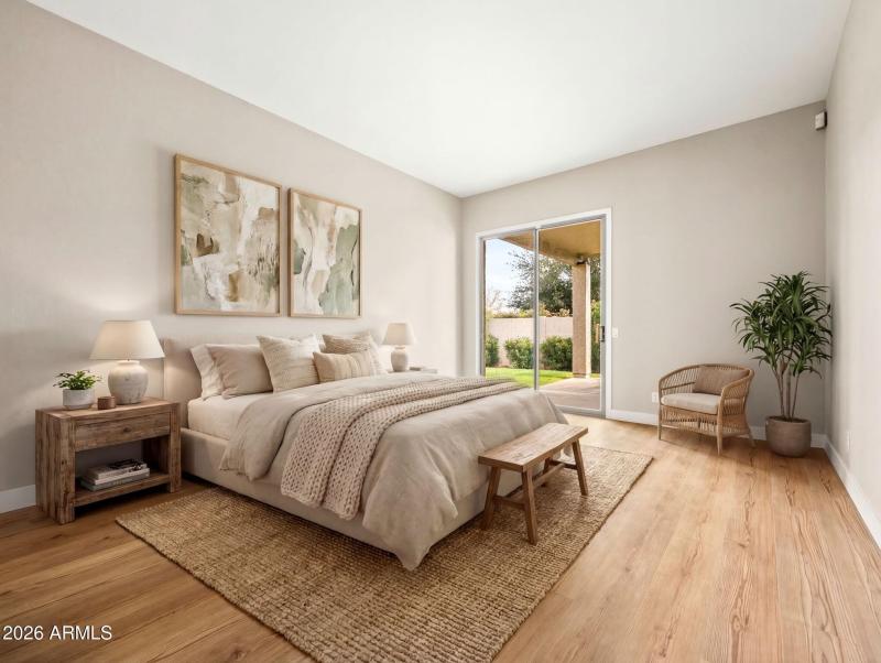 Generous Primary Bedroom Virtual