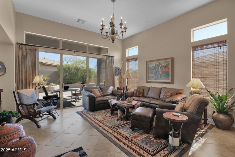 Leads to Outdoor Dining, BBQ Patio