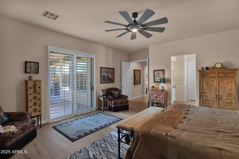 Primary Suite Opens to Back Patio