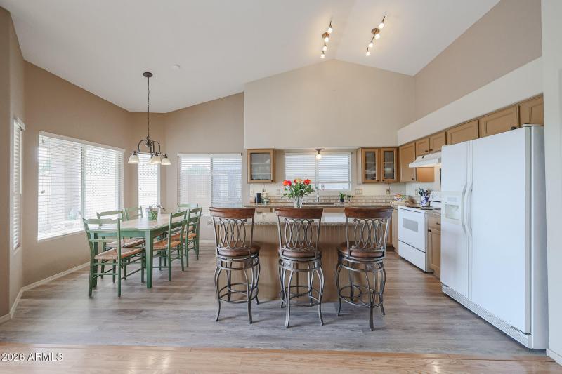 Kitchen and Informal Dining Area