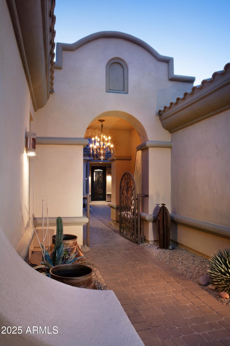 Private Courtyard entrance