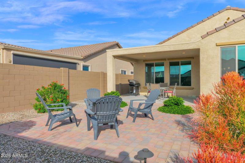 Backyard professionally Landscaped