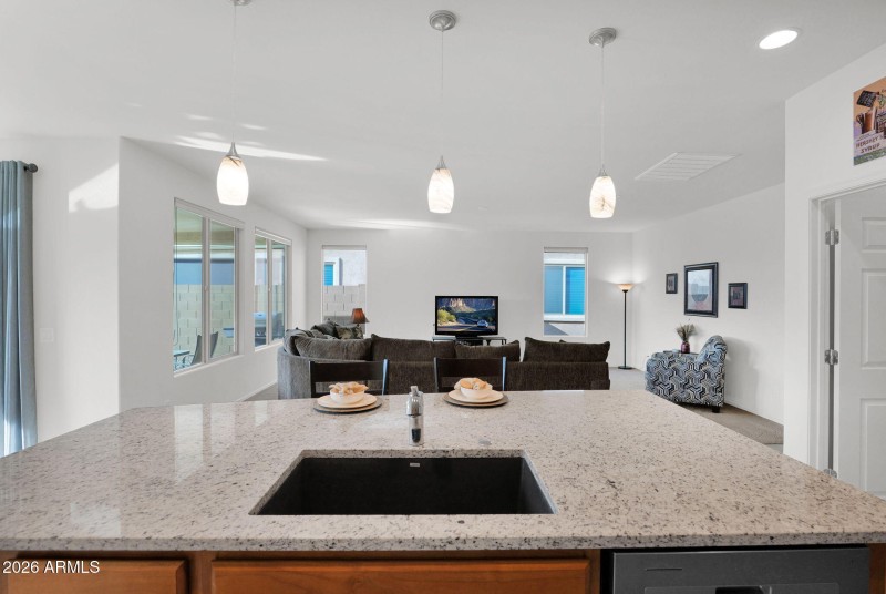 Open Kitchen to Family Room