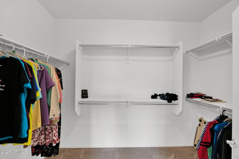 Primary Large Walk In Closet
