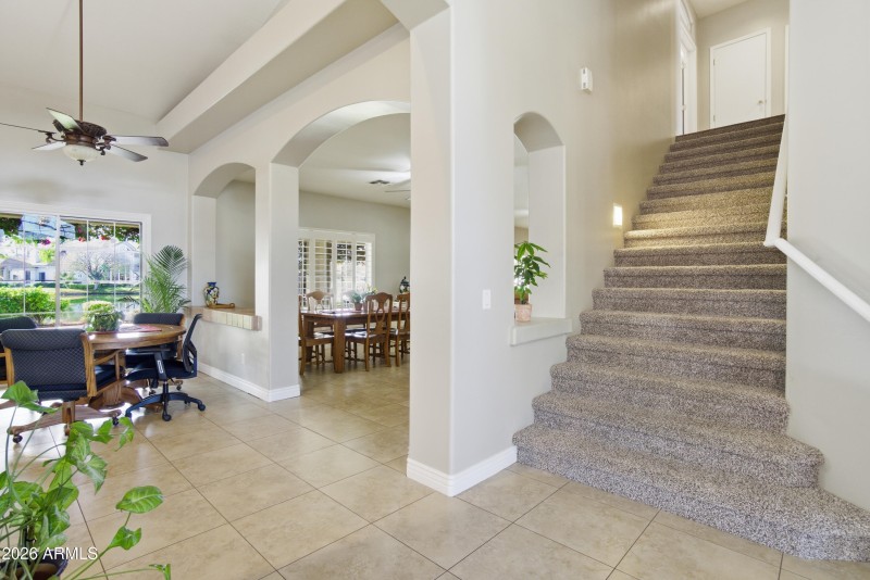 Staircase to 4 Bedrooms