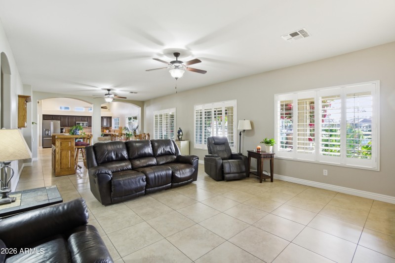 Family Room to Kitchen