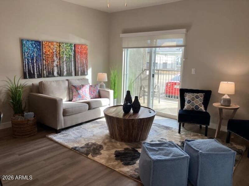 granite 1 bd model. liv rm