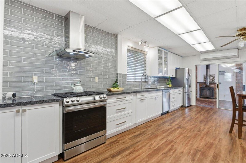 Stainless appliances