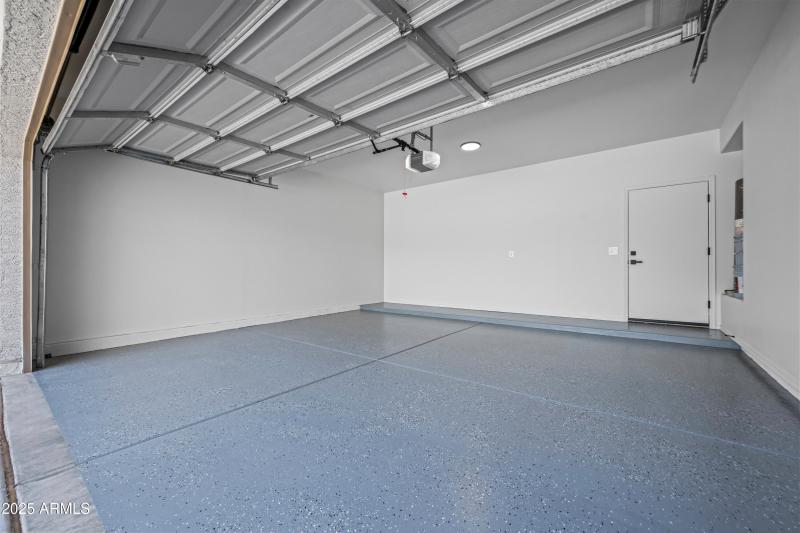 Garage with Sealed Floor
