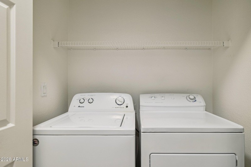 Laundry area