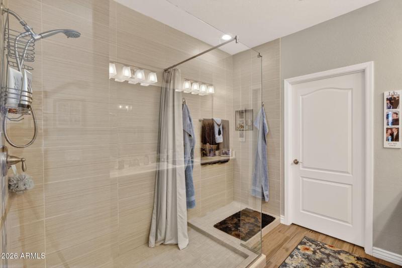 Primary Bathroom - Shower Area