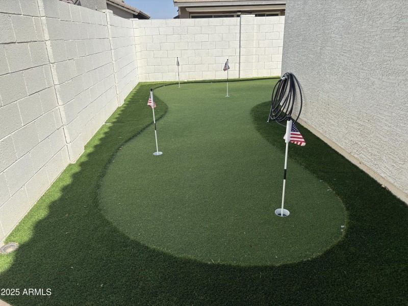 Side Yard Putting Green